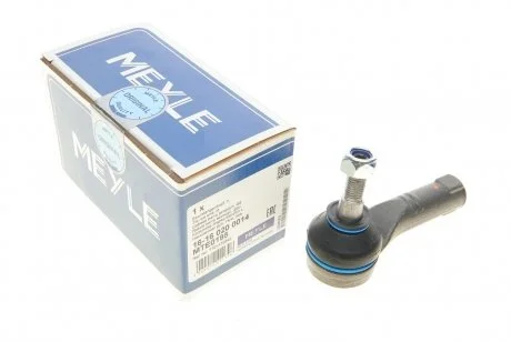 Фото рульовий наконечник Лів NISSAN KUBISTAR, MICRA C+C III, MICRA III, RENAULT CLIO II, CLIO II/HATCHBACK, CLIO III, CLIO III/HATCHBACK, KANGOO, KANGOO EXPRESS, MEGANE I 1.0-Electric 01.96- MEYLE 16160200014 Рульовий наконечник Лів NISSAN KUBISTAR, MICRA C+C III, MICRA III, RENAULT CLIO II, CLIO II/HATCHBACK, CLIO III, CLIO III/HATCHBACK, KANGOO, KANGOO EXPRESS, MEGANE I 1.0-Electric 01.96- MEYLE 16160200014