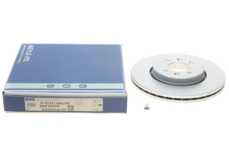 Гальмівний диск RENAULT P. CLIO/KANGOO/LAGUNA/MEGANE/SCENIC 95- MEYLE 16835210004PD