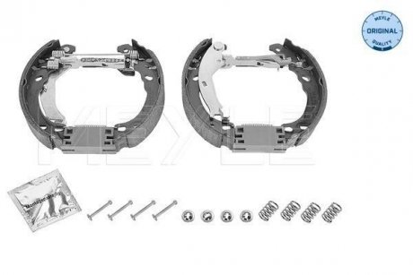 Тормозные колодки барабанные. FIAT 500/PANDA 03- MEYLE 2145330012K