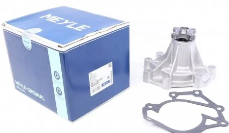 Насос охолоджуючої рідини, з ущільненням HYUNDAI H-1, H-1 / STAREX, H-1 CARGO, H-1 TRAVEL, H350, KIA SORENTO I 2.5D 03.00- MEYLE 28-13 220 0001