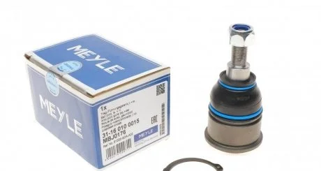 Шаровая опора, передняя ось MEYLE 31160100015