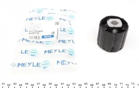 Фото сайлентблок балки підвіски MEYLE 314 710 0002 Сайлентблок балки підвіски MEYLE 314 710 0002