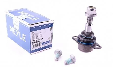 Шаровая опора, передняя ось MEYLE 3160100017