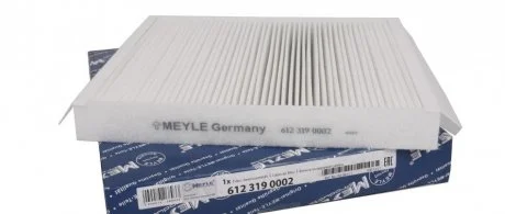 Фото фильтр салона MEYLE 612 319 0002 Фильтр салона MEYLE 612 319 0002