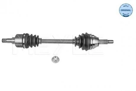 Привідний вал передн Лів 633мм FORD FOCUS I, FOCUS I/KOMBI 1.4-2.0 10.98-06.07 MEYLE 7144980037