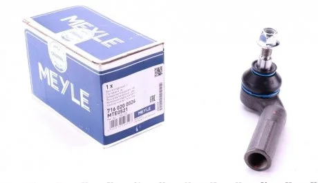 Фото кермовий наконечник MEYLE 716 020 0026 Кермовий наконечник MEYLE 716 020 0026
