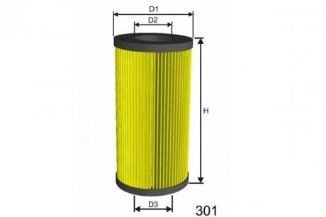 Фільтр масла VAG 1.9/2.0/2.5TDI 98- MISFAT L011A (фото 1)