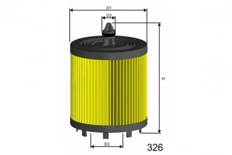 Фильтр масла MISFAT L024 (фото 1)