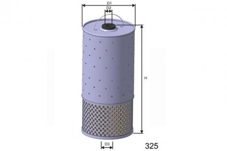 Фильтр масла DB W123 OM615-617 MISFAT L499