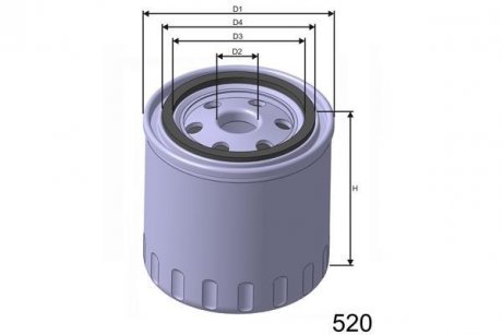 Фильтр топлива MISFAT M306