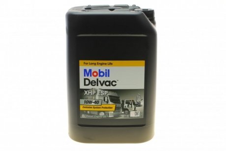 Олива моторна DELVAC XHP ESP 10W40 PAIL, 20л MOBIL 153121