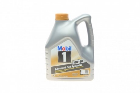 Олива моторна 1 FS 0W40/ 4л MOBIL 153692