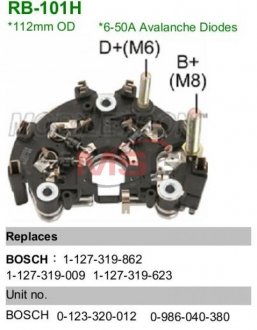 Диодный мост MOBILETRON RB-101H