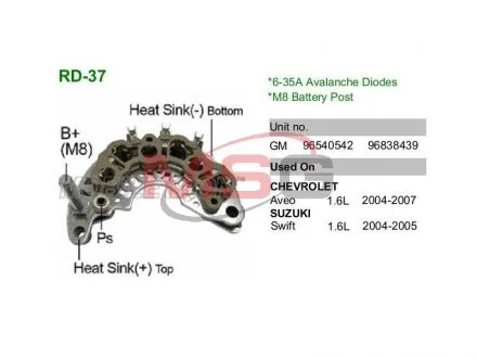 Диодный мост MOBILETRON RD-37