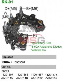 Диодный мост MOBILETRON RK-01