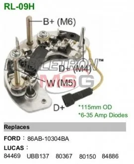Диодный мост MOBILETRON RL-09H