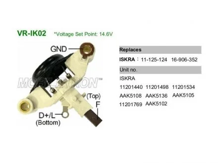 Регулятор генератора MOBILETRON VR-IK02