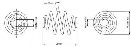Пружина підвіски MONROE SP2788