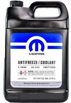 Антифриз концентрат, красный 1galon (3,785L) Mopar 68048953AC