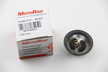 Термостат Ford Fiesta IV/Focus/VW Passat/Polo 1.1-1.6i 73- (92 C) (jiggle-pin) MOTORAD 20292J