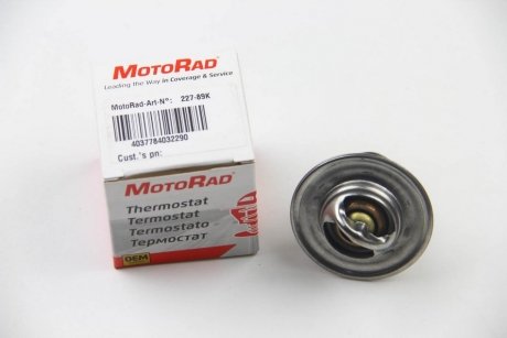 Фото термостат Opel Combo/Astra G/H/Corsa C 1.7 DTI/CDTI 00- (89 C) MOTORAD 227-89 Термостат Opel Combo/Astra G/H/Corsa C 1.7 DTI/CDTI 00- (89 C) MOTORAD 227-89