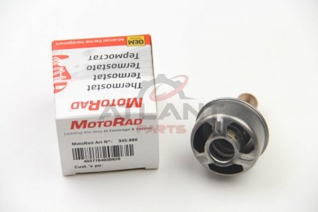 Термостат Renault Trafic/ Clio/Espace/Volvo 340-360 1.0-2.2i 80- (88 C) MOTORAD 345-88K