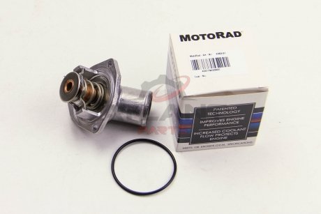 Термостат Daewoo Nubira/Opel Omega 1.6-2.0i 91-99 (87 C) з корпусом MOTORAD 353-87K