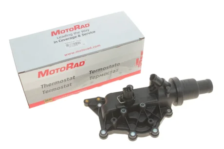 Термостат системи охолодження (89°C, в корпусі) RENAULT CLIO II, CLIO III, GRAND SCENIC II, LAGUNA II, MASTER II, MEGANE II, MEGANE III, MEGANE II/KOMBI, MODUS, SCENIC II, SCENIC III 1.4-2.5D 09.98- MOTORAD 610-89K