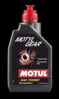 Мастило трансмісійне MOTYLGEAR SAE 75W80 (1L) 823401 MOTUL 105782