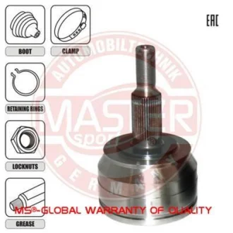 PRZEGUB HOMOKINETYCZNY ZEWNĘTRZNY VW Multivan V, Transporter V MS MASTER SPORT MSG 303995SETMS