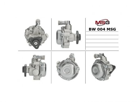 Насос Г/П BMW E46 320i,323i,325i,328i,330i 98- MSG BW 004