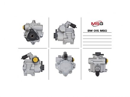 Насос Г/П BMW X5 (E53) 00-18 MSG BW 015