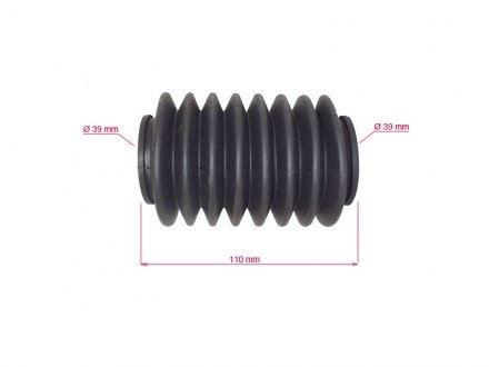 Пильовик рульової рейки PEUGEOT Partner 96-08, 306 93-02; CITROEN Berlingo 96-08, Xsara Picasso 99-10, Xsara 00-06, Xsara 97-00, ZX 92-98 MSG CI205DUSTER