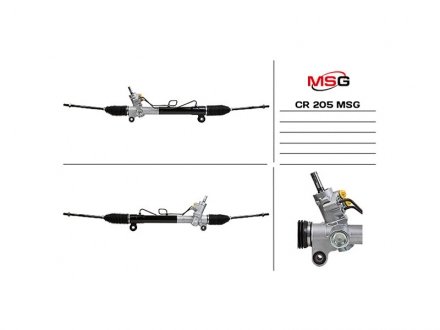 Рульова рейка з ГПК нова CHEVROLET CAPTIVA (C100, C140) 06-;OPEL ANTARA 06- MSG CR205