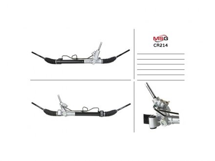 Рульова рейка з ГПК CHEVROLET CRUZE 09-,OPEL ASTRA-J 10- MSG CR214