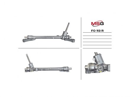 Рульова рейка без ГПК відновлена FORD FIESTA 2008-, B-MAX 2012-;MAZDA 2 2007- MSG FO113R