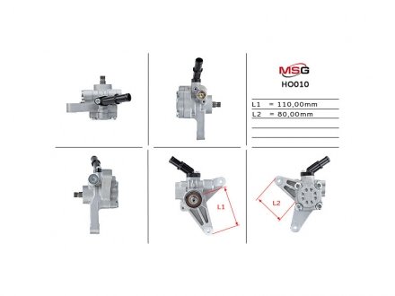 Насос ГПК новий ACURA MDX (YD1) 00-05;HONDA ACCORD купе (CM) 03-08,PILOT 08- MSG HO010