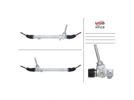 Рульова рейка без ГПК нова KIA OPTIMA 11-, HYUNDAI SONATA 11- USA MSG HY113
