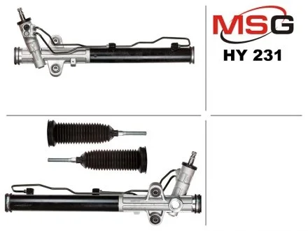 Рульова рейка з ГПК нова HYUNDAI H-1 CARGO (TQ) 2008-, H-1 TRAVEL (TQ) 2008- MSG HY231