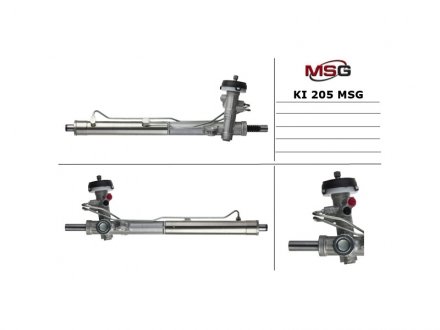 Кермова рейка з Г/П Kia Rio II 1.4/1.5D/1.6 03.05- MSG KI 205