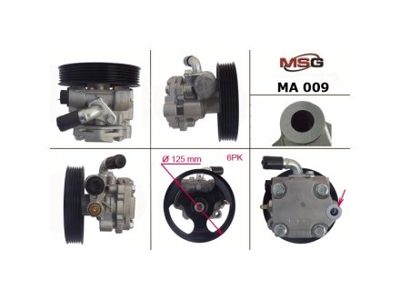 Насос ГПК новий MAZDA 3 2003-2008 MSG MA009