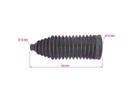 Пильовик рульової рейки MERCEDES SPRINTER W904 95-98, MERCEDES SPRINTER W905 98-02, MERCEDES SPRINTER W9 MSG ME213DUSTER