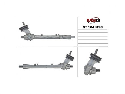 Рульова рейка без ГПК нова NISSAN NOTE (E11) 2006-2014,NISSA MICRA III (K12) 2008-2010 MSG NI104