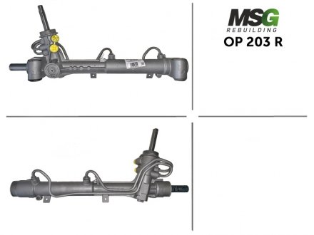 Рейка (відновлена) з Г/П Opel Astra G 98->/Zafira 98-05 MSG OP 203R