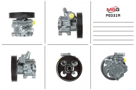 Насос Г/У восстановленный PEUGEOT 406 99-04,406 Break 99-04,406 купе 99-04 MSG PE031R