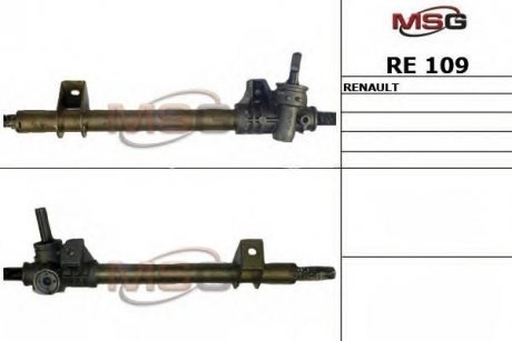 Рулевая рейка (без ГУР) Renault Clio 93-95 MSG RE109