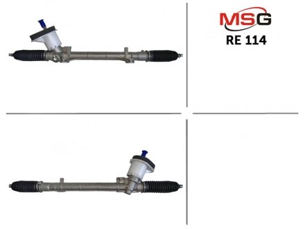Рульова рейка без ГПК нова RENAULT FLUENCE 10-,GRAND SCENIC 09-,MEGANE CC 10-,SAMSUNG SM3 11- MSG RE114