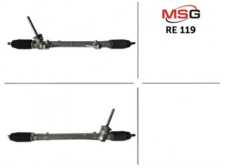 Рулевая рейка без ГУР RENAULT CLIO III,MODUS / GRAND MODUS 2004-2012 MSG RE119
