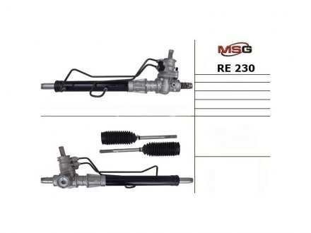 Рульова рейка з ГПК нова DACIA SOLENZA 2003-;NISSAN KUBISTAR (X76) 2003-,KUBISTAR 2003-;RENAULT KANGOO (MSG RE230