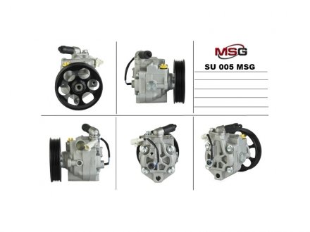 Насос ГУР новий SUBARU FORESTER 2002-,IMPREZA 2005- MSG SU 005